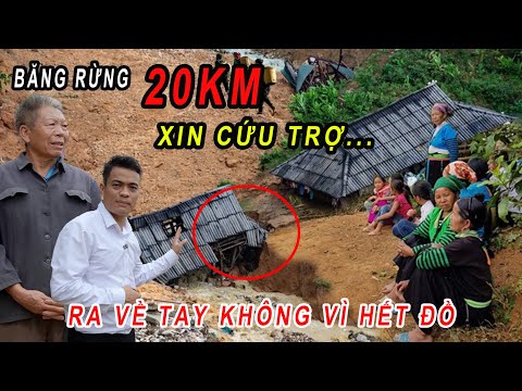 XÓT XA! Nhóm Người Mông Đi Bộ Hàng Chục Km Xin Đồ Cứu Trợ Nhưng Ra Về Tay Trắng Chỉ Vì Lý Do Này