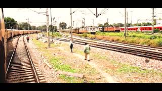 14662 Jammu Tawi - Barmer Beautiful Arrival at Delhi Sarai Rohlia