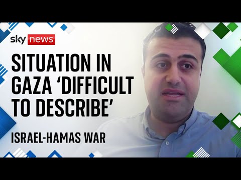 Israel-Hamas war: Families in Gaza will be 'split', says doctor