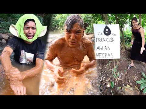 LARIN SE BAÑO EN UNAS AGUAS MUY APESTOSAS| LOS MEJORES TIKTOK DE ALFREDO LARIN
