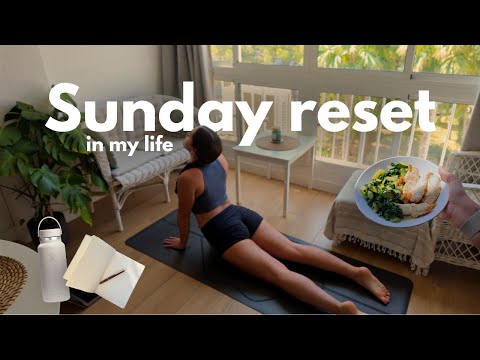 sunday reset vlog | clean & declutter with me, planning & packing for Asia
