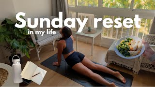 sunday reset vlog | clean & declutter with me, planning & packing for Asia