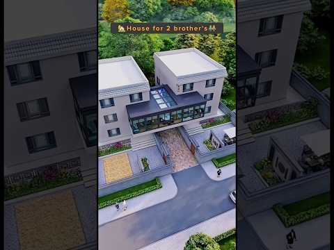 2 brother's house 🤩 #shorts #homedecor #interiordesign #animation