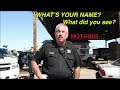 Cop-watching Modesto CA. 9th street. (what did you see?? what's your name??) Obrázok autora