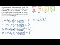 Molar Mass and Empirical Formulas
