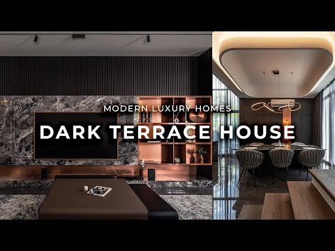 Giving a Terrace House a Modern Luxurious Makeover | Marble Design & Stunning Ceiling | House Tour