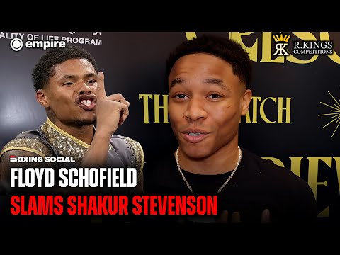 Floyd Schofield BLASTS ‘Brat’ Shakur Stevenson, Reveals Camp Mole