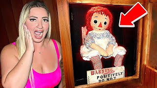 THE REAL HAUNTED ANNABELLE DOLL...(SCARY)