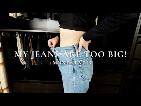 【50代】食事制限なし🙅‍♀️｜筋トレ嫌いの私が1ヶ月でジーンズのサイズを下げた きっかけとその方法