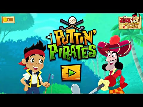 Jake and the Never Land Pirates - Pirate golf / Who will be the best? - Disney Junior