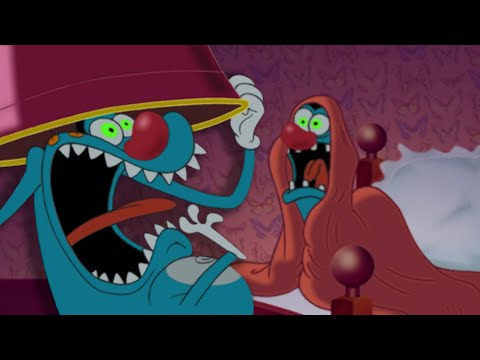 हिंदी Oggy and the Cockroaches डर की शाम Hindi Cartoons for Kids