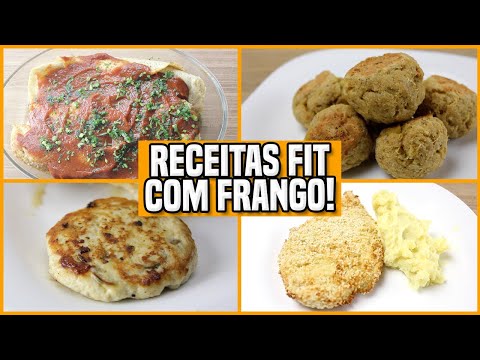 4 RECEITAS COM FRANGO