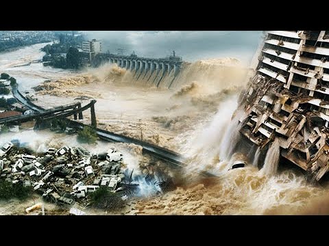 The world is shocked by the flood in China! Monstrous footage from Hunan and Guangdong!