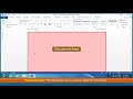 MS Word Interface Features