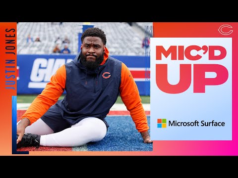 Justin Jones | Mic'd Up | Chicago Bears video clip