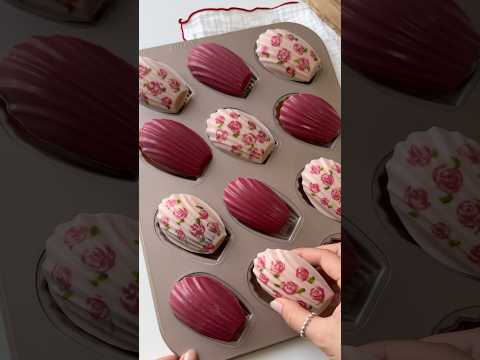 장미를 담은 마들렌🌷🌷