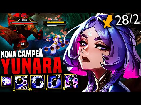 JOGUEI COM A NOVA CAMPEÃ YUNARA E FIZ 100% CRITICO, MUITO FORTE!
