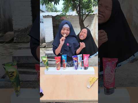 Makan Ice Cream rasa pilihan yuk #shorts