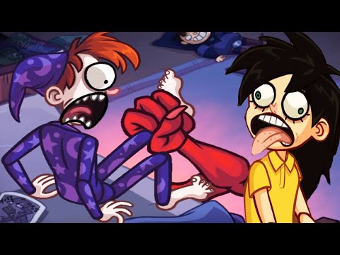 Troll Face Quest Horror 3 vs Stupidella Horror - All Levels Wins/Fail Funny Trolling Gameplay