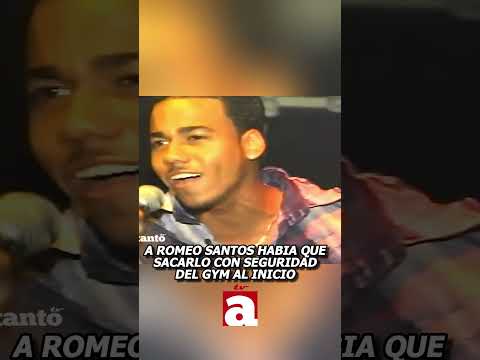 A ROMEO SANTOS HABIA QUE SACARLO CON SEGURIDAD DEL GYM