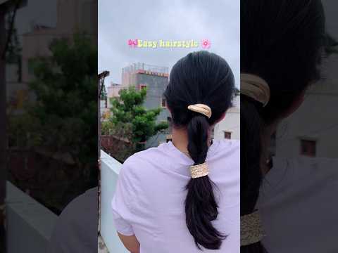 Easy one minute hairstyle #short #yt #hairstyle #hair #diy #youtube #shortsfeed #ytshorts #fypシ