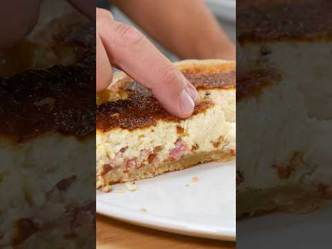 🥧 La VRAIE recette de Quiche Lorraine… sans fromage! #quichelorraine #recettefacile #ateliersdeludo