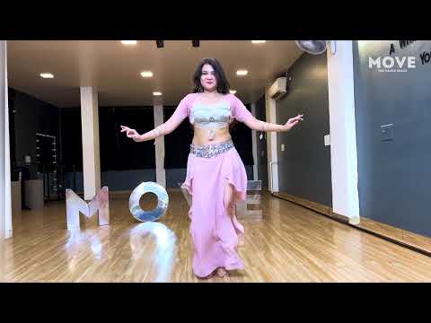 learn Drum Solo |  choreographies at #movethedancespace with Medhavi #bellydanceonline