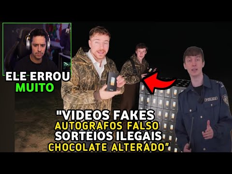 LOUD CORINGA REAGINDO A EX FUNCIONARIO DO MrBeast "PROVANDO" QUE TUDO QUE ELE FAZ É FAKE