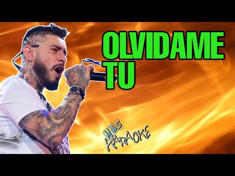 😎 OLVIDAME TU 🟢 Ulises Bueno 🎤 MAS KARAOKE #cuarteto