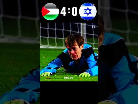 Most likely penalty in whole history😱Palestine vs Israel 4-0 imaginary penalty shootout final#short