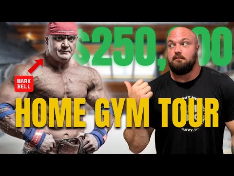 I Toured Mark Bell's $250,000 Home Gym!