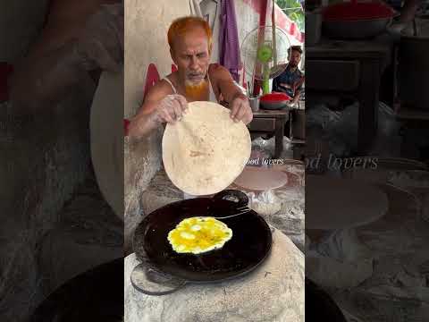 Amazing Egg Roti Making