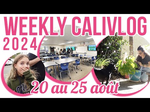 [NYCYLA CALIVLOG] BACK TO SCHOOL NIGHT + ENCORE UNE SURPRISE POUR LANA 🏫