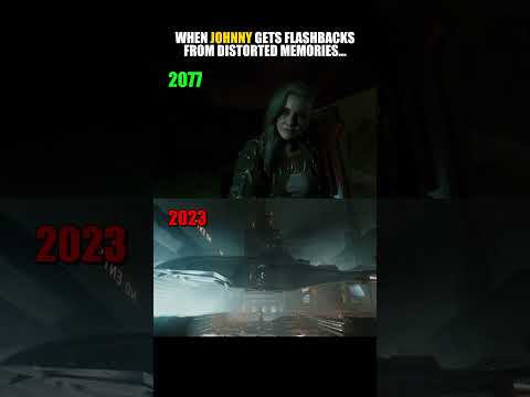When Johnny gets flashbacks from distorted <strong>memories</strong>.. #cyberpunk #shorts