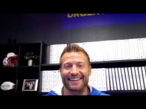 Sean McVay On Injury Updates From NFC Championship, Playing Super Bowl At Home At SoFi Stadium video clip