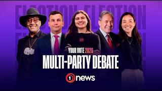 Election 2026: TVNZ 1News Multi-Party Leaders Debate October 13 2026
