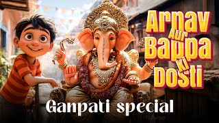 Chhote Bacche Ki Bappa Se Dil Se Dosti | Ganesh Utsav Story | NMH Studios | Kids Story