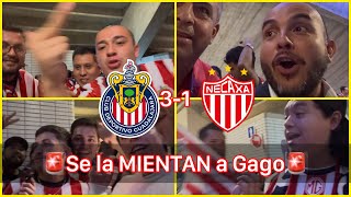 🚨Ch1ng@ tu m@dr3 Gago: Reacción de la afición | Chivas 3-1 Necaxa