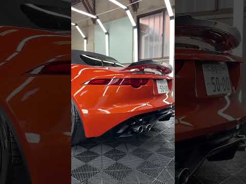 ジャガー Fタイプ V8s Exhautech Japan サウンド/Jaguar Ftype V8s Exhautech Japan sound
