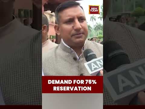 RJD MP Sanjay Yadav Demands 75% Caste Reservation in Ninth Schedule | India Today