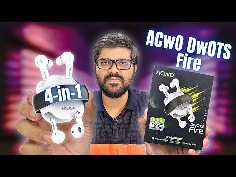 ACwO DwOTS Fire 4-In-1 TWS Earbuds Review  – India’s First Dual Sharing Wireless TWS Earbuds🔥