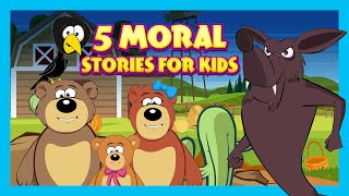 5 Moral Stories for Kids 🌟 | Bedtime Classics with Life Lessons | Animated Stories