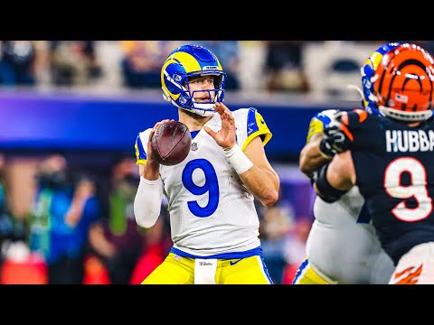 Next Gen Stats: Rams QB Matthew Stafford's Most Improbable Completions In Super Bowl LVI vs. Bengals video clip