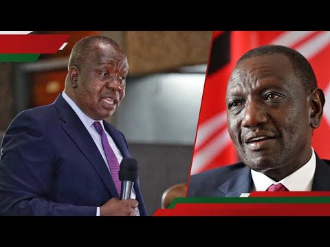 Mambo imechemka - Angry Matiangi loses his tempers to journalist over tough questions regarding Ruto