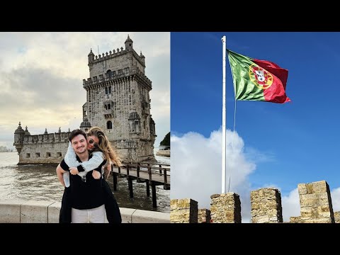 Férias da Juliane e Felipe em Portugal.