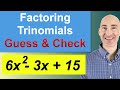Factoring Trinomials and FOIL Method