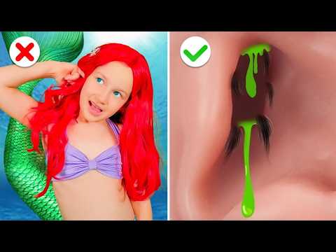 Triton🔱 Knows All The Amazing Parenting Hacks For Ariel🧜! || DIY Ideas, Hilarious Moments