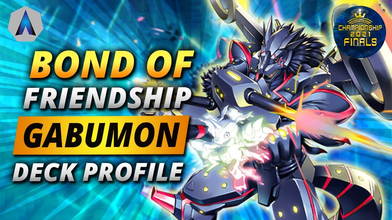 Digimon TCG! 2021 Final Championships Gabumon Bond of Friendship Deck Profile! (EX01 English Format)
