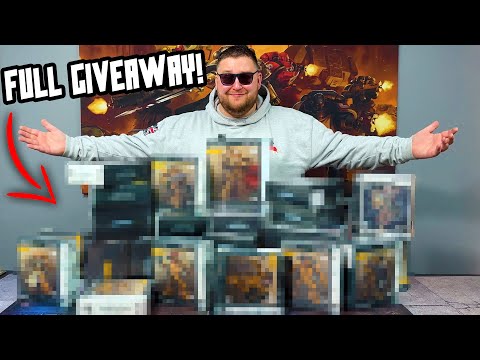 GIVING AWAY ALL MY WARHAMMER 40,000!
