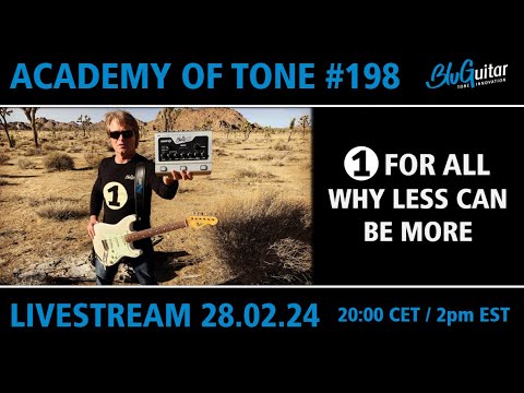 Academy Of Tone #198: 1 FOR ALL - Why less can be more.